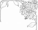 Aster Flower Coloring Pages Printable Birth Flowers Asters Categories September sketch template