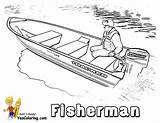 Fishing sketch template