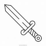 Pugnale Sword Dagger Ultracoloringpages Stampare Knife sketch template