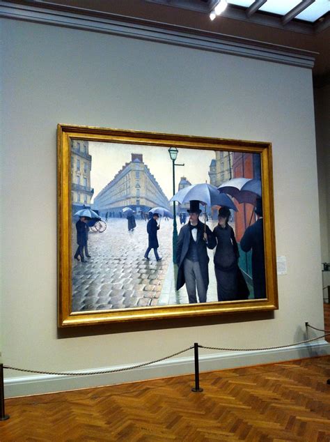 what pops saw today paris street rainy day by gustave caillebotte