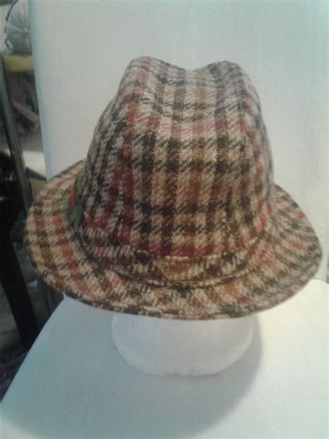 Vintage 70s Men S Houndstooth Ll Bean Walker Hat 70s Men