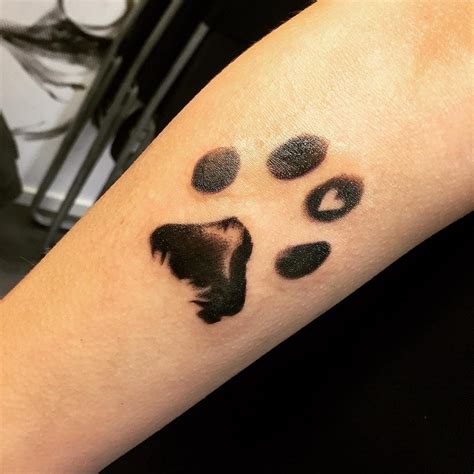 dog paw print tattoo ideas   inspire   ink
