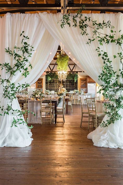 earthy and organic wedding style with modern greenery greenery