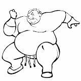 Sumo Coloring Pages sketch template