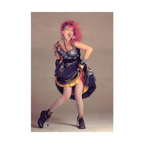 Authentic Cyndi Lauper Costume Via Polyvore 1980s Fashion 80s
