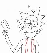 Morty Drawcentral sketch template