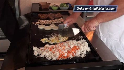 griddle master video 1014 teppanyaki recipe habachi ja doovi