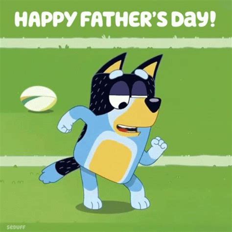 bluey fathers day gif bluey fathers day bandit discover share