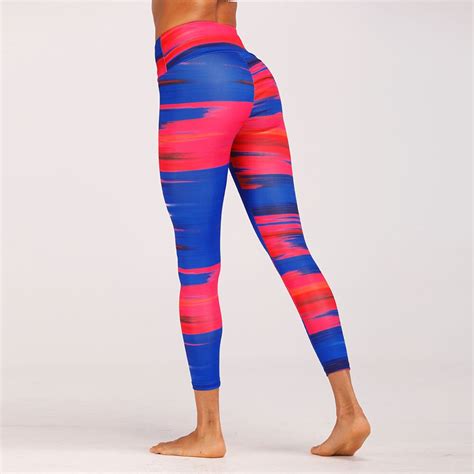 frecici high waist women yoga pants 3d printed yoga leggings workout