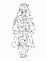 Slayer Coloring Demon Nezuko Pages Japanese Clothes Traditional Printable Xcolorings 107k 1280px Resolution Info Type  Size Jpeg sketch template