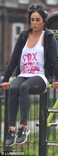 vicky pattison looks very slim in revealing outfit at outdoor gym session daily mail online