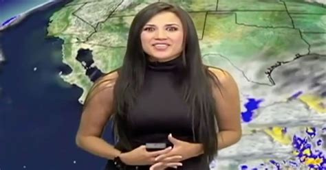 this footage of a weather girl has gone viral but can you see why irish mirror online