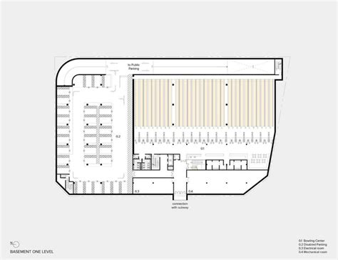 eoullim sport center seoul basement floorplans bowling bowling center barrier  design