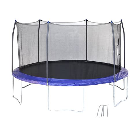 skywalker trampolines  trampoline  wind stakes blue walmartcom walmartcom