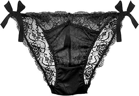 silriver silk string bikini panties sexy ties briefs underpants at