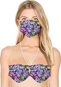 amazoncom chinaware pc adult butterfly print disposable facemask