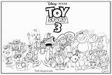 Coloring Toy Story Pages Printable Characters Kids Disney Print Woody Buzz Color Rex Hamm Lightyear Jessie Jessy Zigzag Sheet Cartoon sketch template