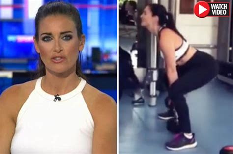 sky sports news kirsty gallacher stuns in workout with hollyoaks star daily star