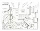 Perspective Point Drawing Room Living Bedroom Draw Prospettiva Furniture Getdrawings Bacheca Scegli Una Drawings Disegno Da Disegni Paintingvalley sketch template