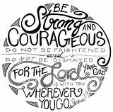 Coloring Verse Courageous Chapters Testament Psalm Verset Calligraphy Clipground Anyrgb Hiclipart sketch template