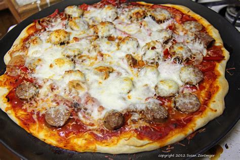 love from the kitchen italian sausage pizza