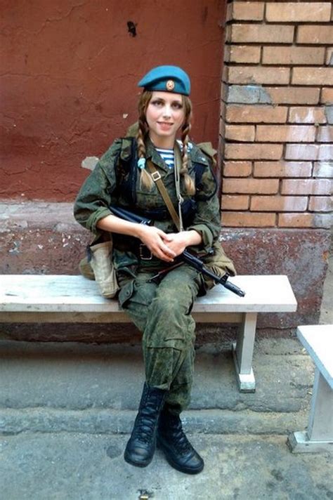 Sexy Russian Soldier Julia Harlamova 42 Pics