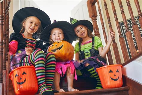 children  halloween stock image image  people celebrate