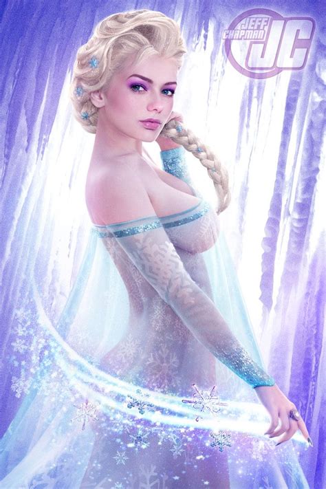 elsa frozen by jeffach sexy cosplay pinterest disney sexy and face hair