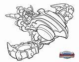 Vac Skylanders Superchargers Hurricane Stream Colorea sketch template