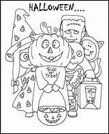 Halloween Digi Stamps Coloring Pages Dearie Dolls Trick Treaters Stamp Patterns Happy Printable Kleurplaten Ab A4 Worksheets Abc Pm Posted sketch template