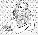 Coloring Pages Montana Hannah Liv Famous Maddie Singers Hm Disney Fanpop Greatest Miley Cyrus Template sketch template