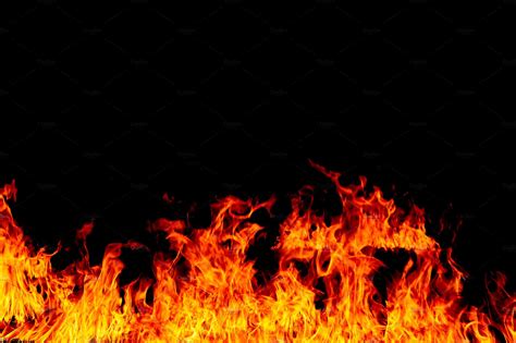 fire flames   black background high quality stock  creative market