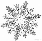 Snowflake Flocon Schneeflocken Neige Ausmalbilder Schneeflocke Imprimer Cool2bkids Coloriage Dessin Druckbare Getcolorings sketch template