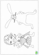 Coloring Dinokids Baby Lilly Close sketch template