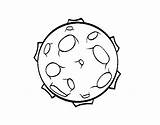 Crateras Pianeta Crateri Meteorito Planetas Crateres Acolore Disegni Proisrael sketch template