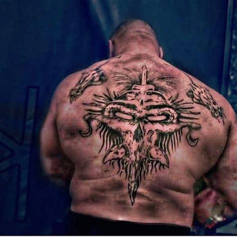 brock lesnars  tattoos  meanings body art guru