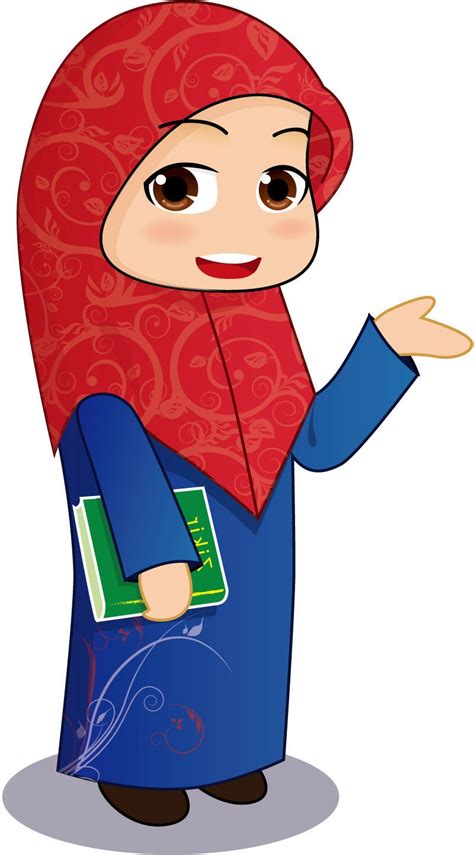 Koleksi 630 Gambar Animasi Guru Muslimah Mengajar Hd