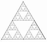 Sierpinski Triangle Fractal Fractals Triangles Gif Intersection Pentagon Coe Jwilson Uga Edu Theorem Topology Applying Sets Appear Larger Than They sketch template