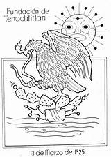 Tenochtitlan Coloring Pages Sketch Visit Colouring Color sketch template
