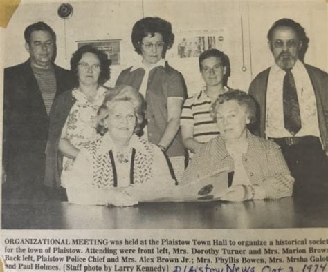 Plaistow Historical Society Inc The Beginning – Plaistow New