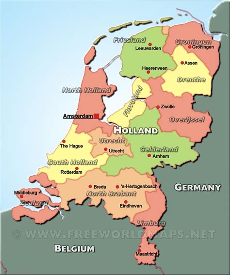 holland political map