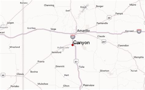 canyon location guide