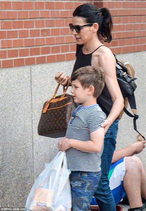 Julianna Margulies Runs Errands With Six Year Old Son Kieran Julianna