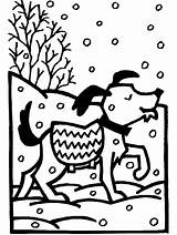 Winter Coloring Pages Tags sketch template