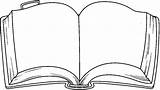 Book Open Pages Colouring Coloring Clip Library Clipart sketch template