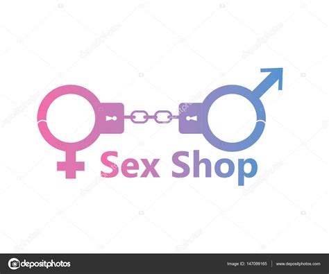 Sex Shop Logo Design — Stock Vector © Kavusta 147099165