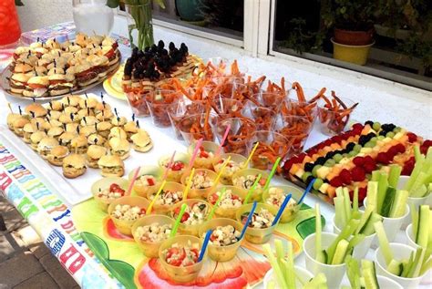 kids buffet kids party catering birthday party food rivera