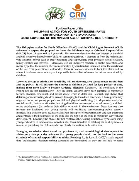 position paper sample  philippines