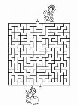 Labyrinth Labyrinthe Arbeitsblatt Vorschule Maternelle Bonjourlesenfants sketch template