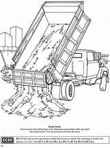 Dover Doverpublications Malvorlagen Baufahrzeuge Fahrzeuge Ausmalen Lkw sketch template